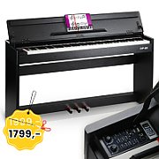 V-TONE DP-88 BK black digital piano with stand