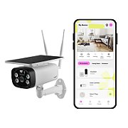 Wireless Security Camera OMAJIN OSC-01-EU solar White  Black