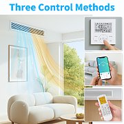 Wired room thermostat black R-S3