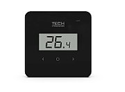 Wireless room thermostat black R-8B PLUS