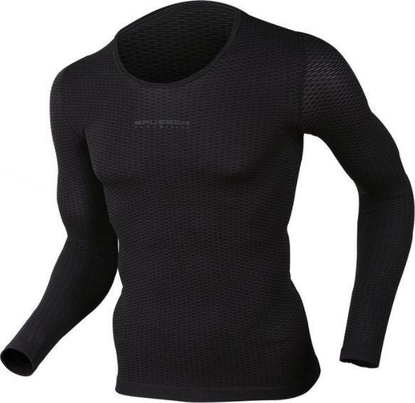 Bluza termoaktywna Brubeck Base Layer L/S Shirt - graphite rozmiar: xxl