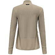 Bluza damska bez kaptura Salewa Puez Waffle Hyb PL Jacket - quicksand rozmiar: m