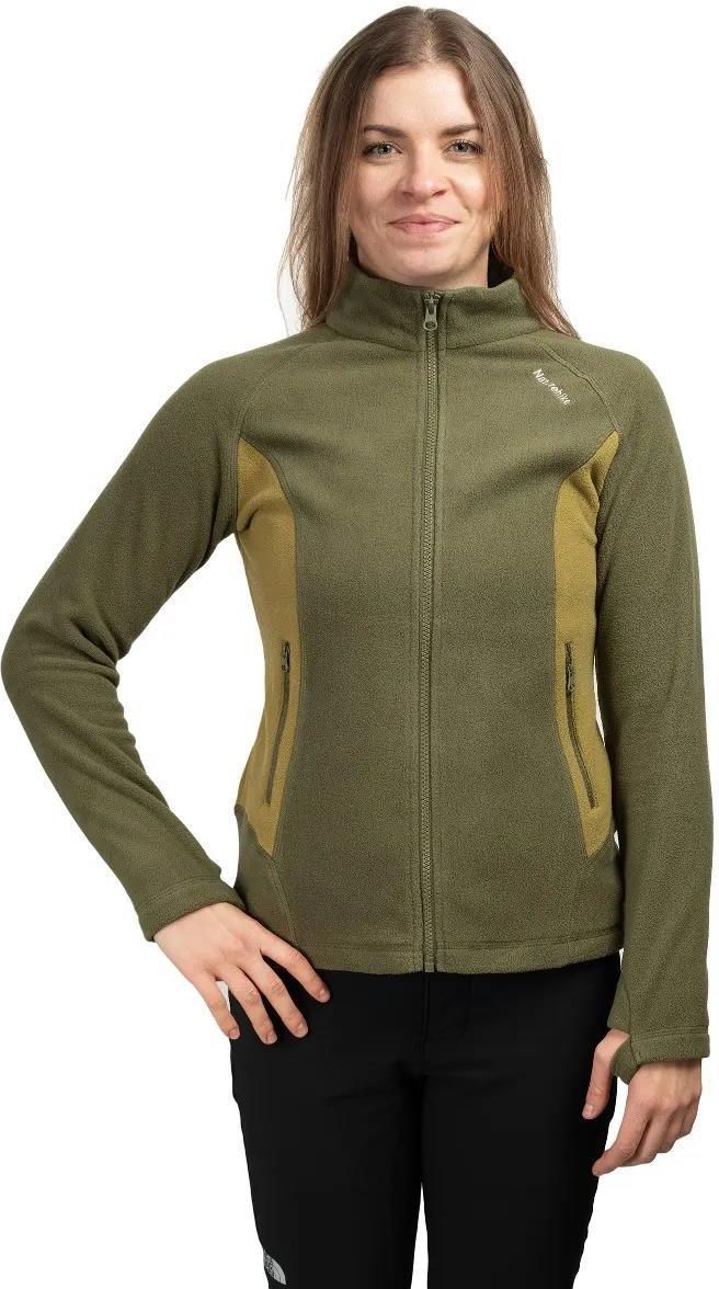 Fleece women sweatshirt cyy2441fs060-green-m NATUREHIKE