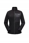 Bluza fleece with pockets women cyy2441fs067-black-s NATUREHIKE