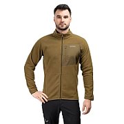 Fleece with pockets sweatshirt cyy2441fs066-army green-l NATUREHIKE