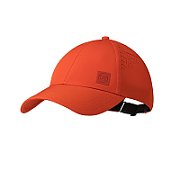 Czapka z daszkiem Buff Summit Cap - solid poppy rozmiar: s_m