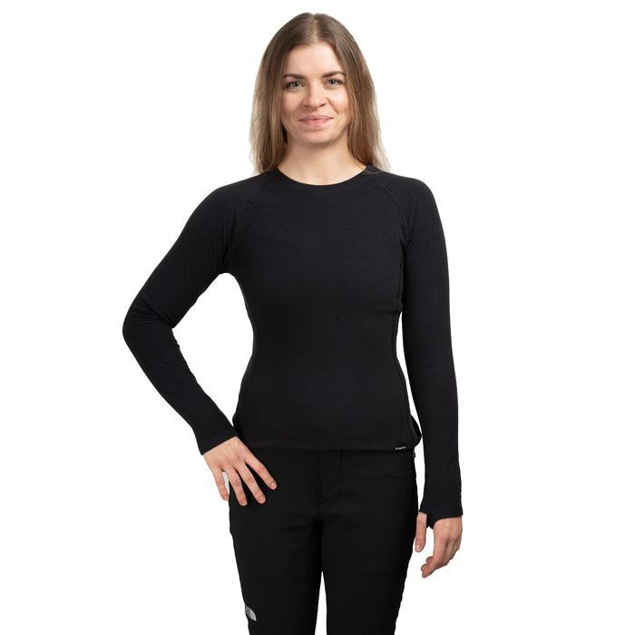 Crew neck reversible women cyy2441fs063-black-s NATUREHIKE T-shirt