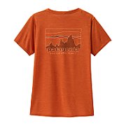 PATAGONIA Cool Daily Graphic Women-73 Skyline-Rock Melon x-dye-m T-Shirt
