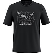 SALEWA T-shirt eagle geo-black out-48 (m)