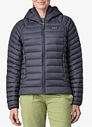 Kurtka down sweater hoody women-smolder blue-l PATAGONIA