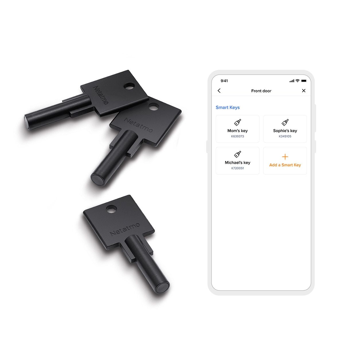 Smart Key for Lock Netatmo NDL-K3U (3 pcs)