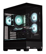 Desktop PC Actina Midi Tower, AMD Ryzen 5 7600 (6 C / 12 T, 3.8 GHz - 5.1 GHz), 32 GB RAM, 1 TB SSD, AMD RX 7700 XT 12 GB, Fara sistem de operare