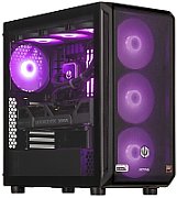 Desktop PC Actina Midi Tower, AMD Ryzen 7 7800X3D (8 C / 16 T, 5.0 GHz), 32 GB RAM, 2 TB SSD, NVIDIA GeForce RTX 5070 Ti 16 GB, Fara sistem de operare