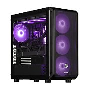 Desktop PC Actina Midi Tower, AMD 9900X (12 C / 24 T, 4.4 GHz - 5.6 GHz), 32 GB RAM, 2 TB SSD, AMD RX 9070 XT 16 GB, Fara sistem de operare