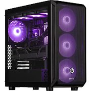 Desktop PC Actina Midi Tower, AMD Ryzen 7 7700X (8 C / 16 T, 4.50 GHz - 5.4 GHz), 32 GB RAM, 2 TB SSD, AMD RX 9070 XT 16 GB, Fara sistem de operare