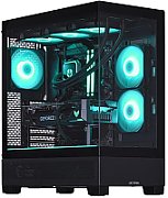Desktop PC Actina Midi Tower, AMD 9800X3D (8 C / 16 T, 4.7 GHz - 5.2 GHz), 32 GB RAM, 1 TB SSD, NVIDIA GeForce RTX 5070 Ti 16 GB, Fara sistem de operare