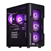Desktop PC Actina Midi Tower, AMD Ryzen 5 7600 (6 C / 12 T, 3.8 GHz - 5.1 GHz), 32 GB RAM, 1 TB SSD, AMD Radeon RX 7800 XT 16 GB, Fara sistem de operare