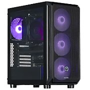 Desktop PC Actina Midi Tower, Intel i5-14600KF (14 C / 20 T, 2.6 GHz - 4.0 GHz), 32 GB RAM, 2 TB SSD, NVIDIA GeForce RTX 5070 12 GB, Fara sistem de operare