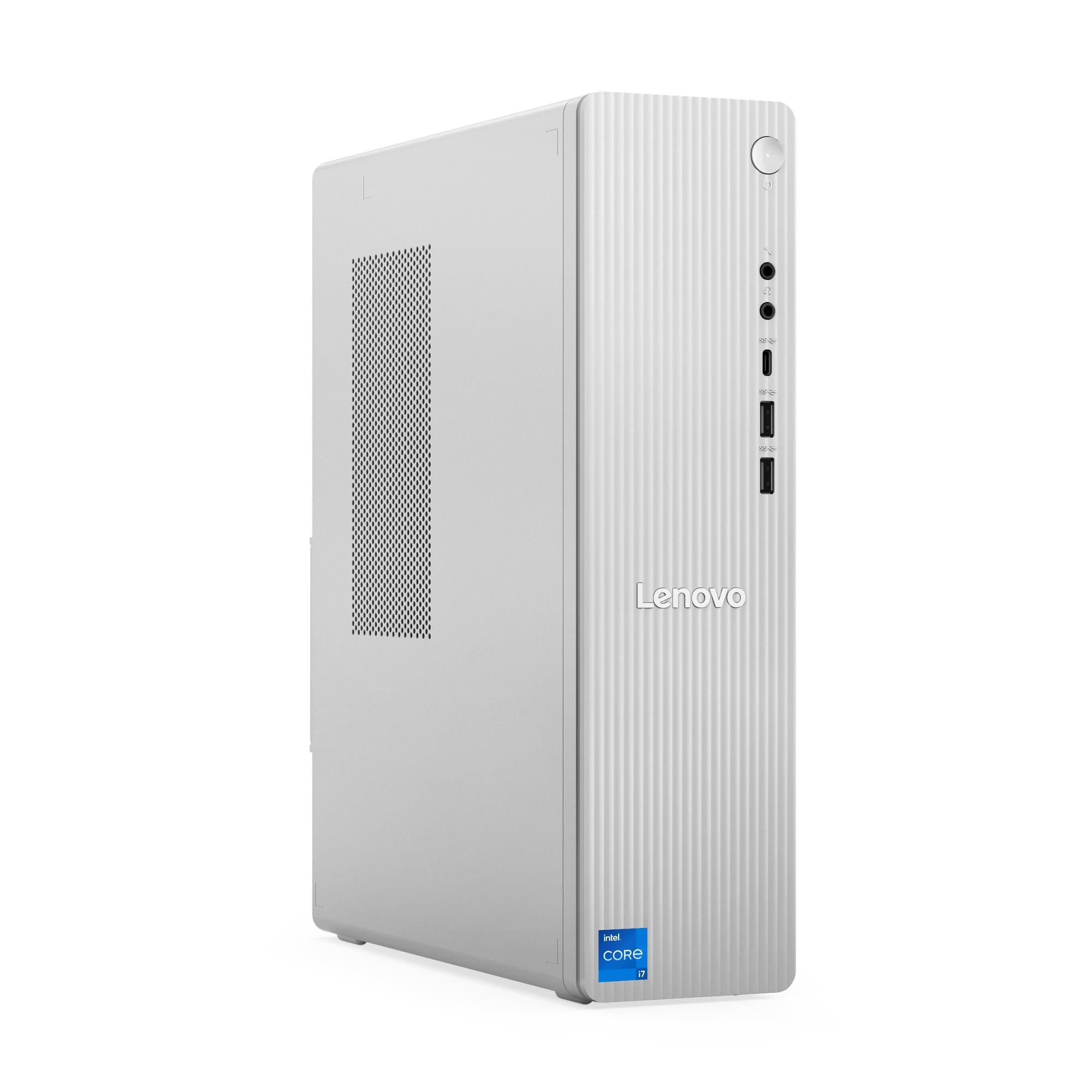 Desktop PC Lenovo IdeaCentre Tower 08IRH9tre Mini 01IRH8, Intel i7-13620H (10 C / 16 T, 2.1 GHz - 4.90 GHz), 32 GB RAM, 1 TB SSD, Intel UHD Graphics, 180 W, Fara sistem de operare