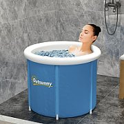 Foldable bathtub for cold water immersion