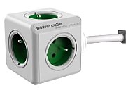 Allocacoc PowerCube Extended Type E power extension 1.5 m 5 AC outlet(s) Indoor Green
