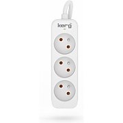 KERG power strip 3 sockets 3m 10A