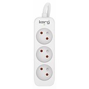 KERG power strip 3 sockets 3m 10A