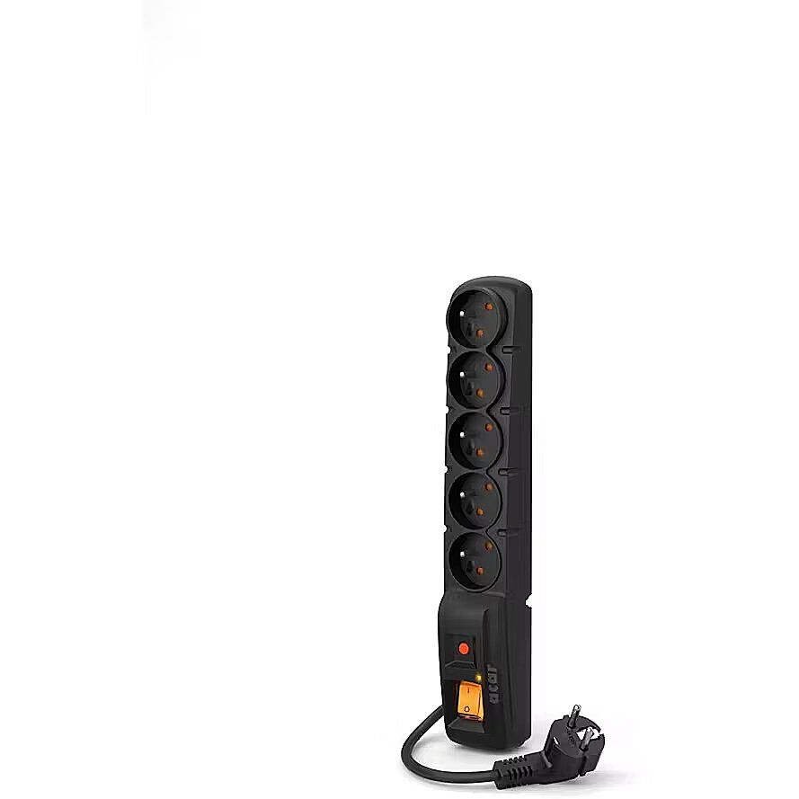 ACAR F5 Black 5 AC outlet(s) 230 V 1.5 m
