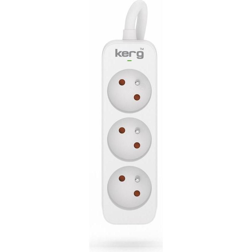 KERG power strip 3 sockets 3m 16A