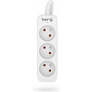 KERG power strip 3 sockets 3m 16A