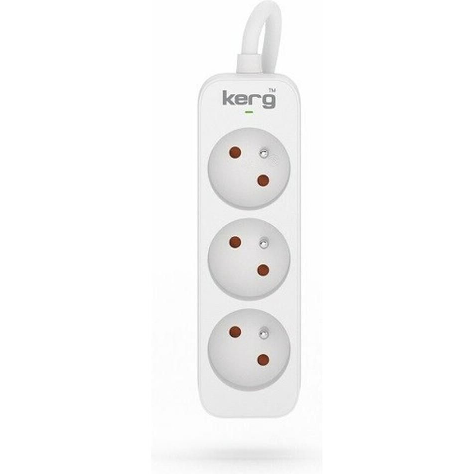 KERG power strip 3 sockets 1 5m 16A