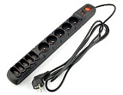 Acar S8 FA RACK power strip (3m  black)