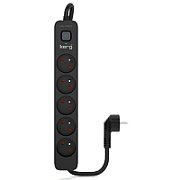 KERG power strip with circuit breaker-5 sockets 16A 3m