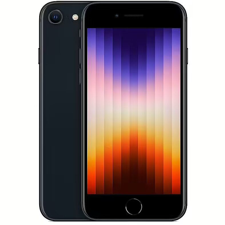 Apple iPhone SE 11,9 cm (4.7 ) Dual SIM iOS 15 5G 128 Giga Bites Negru