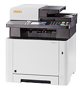 Multifunctionala laser monocrom A4 UTAX C-2655W MFP

Echivalent – identic  Kyocera ECOSYS M5526CDW  
Copiator laser color duplex A4, printer laser color duplex A4  USB 2.0 + retea, scaner color duplex  A4, wireless, FAX
DUAL SCAN ADF SCANARE FATA-VERSO LA O SINGURA TRECERE A DOCUMENTULUI 
FACE COPIERE, SCANARE SI PRINTARE FATA-VERSO AUTOMATA