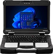 Laptop Panasonic ToughBook 40 Mk2, 14 inch 1920 x 1080 Touchscreen, Intel Core Ultra 5 -125H (14 C / 18 T, 2.5 GHz - 4.5 GHz, 18 MB cache, 28 W), 16 GB DDR4, 512 GB SSD, Intel Arc Graphics, Windows 11 Pro, Tastatura Germana, Negru