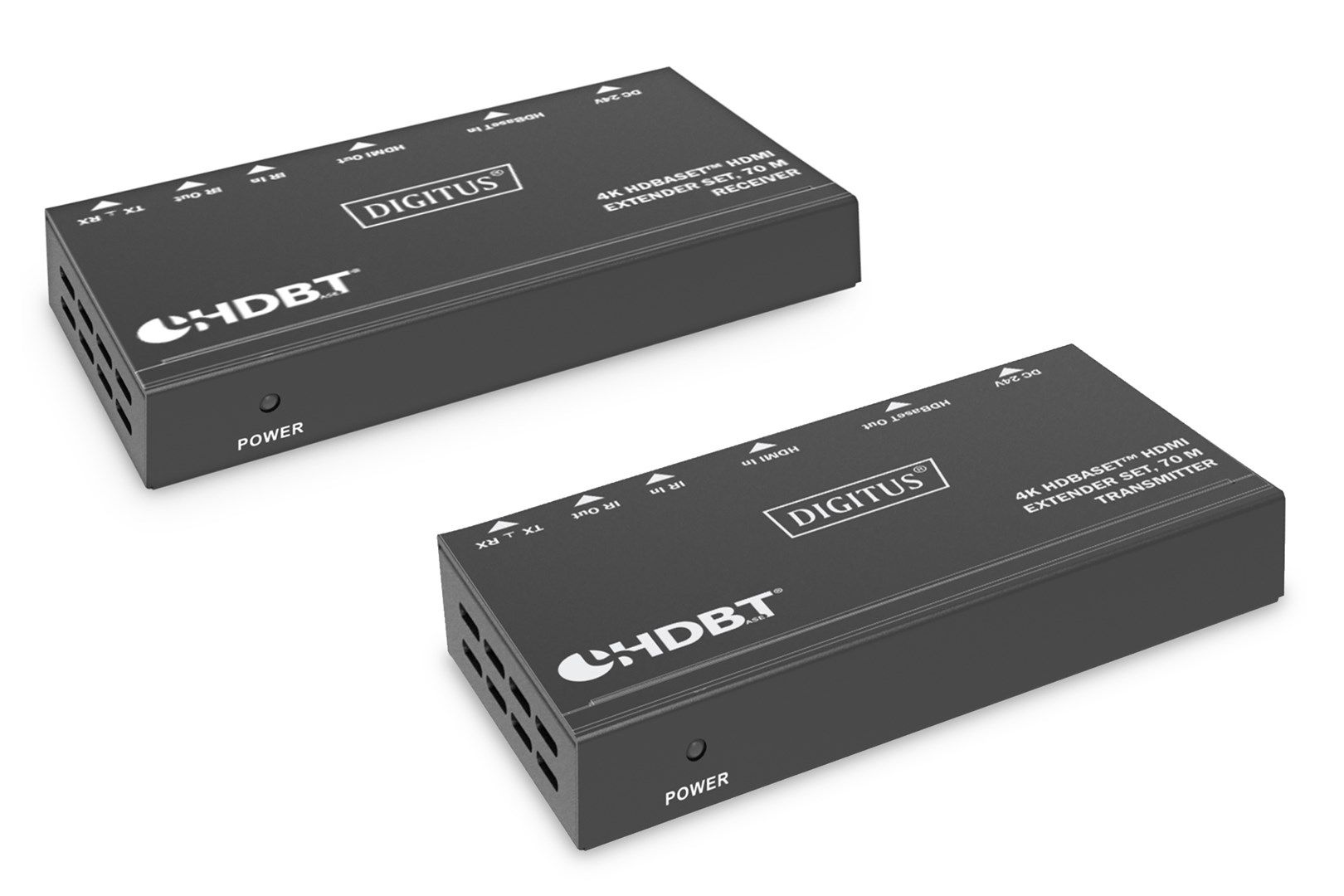 Digitus DS-55520 repetoare audio/video Emițător & receiver AV Negru
