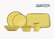 SET 6 FARFURII ADANCI CERAMICA 20 CM, MEDEEA, ART OF DINING