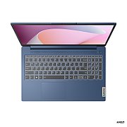 Laptop Lenovo IdeaPad Slim 3 15ABR8 82XM00TYRM, 15.6 inch 1920 x 1080, AMD 5625U (6 C / 12 T, 2.3 GHz - 4.3 GHz, 3 MB + 16 MB cache, 15 W), 16 GB DDR4, 512 GB SSD, AMD Radeon Graphics, Fara sistem de operare, Albastru