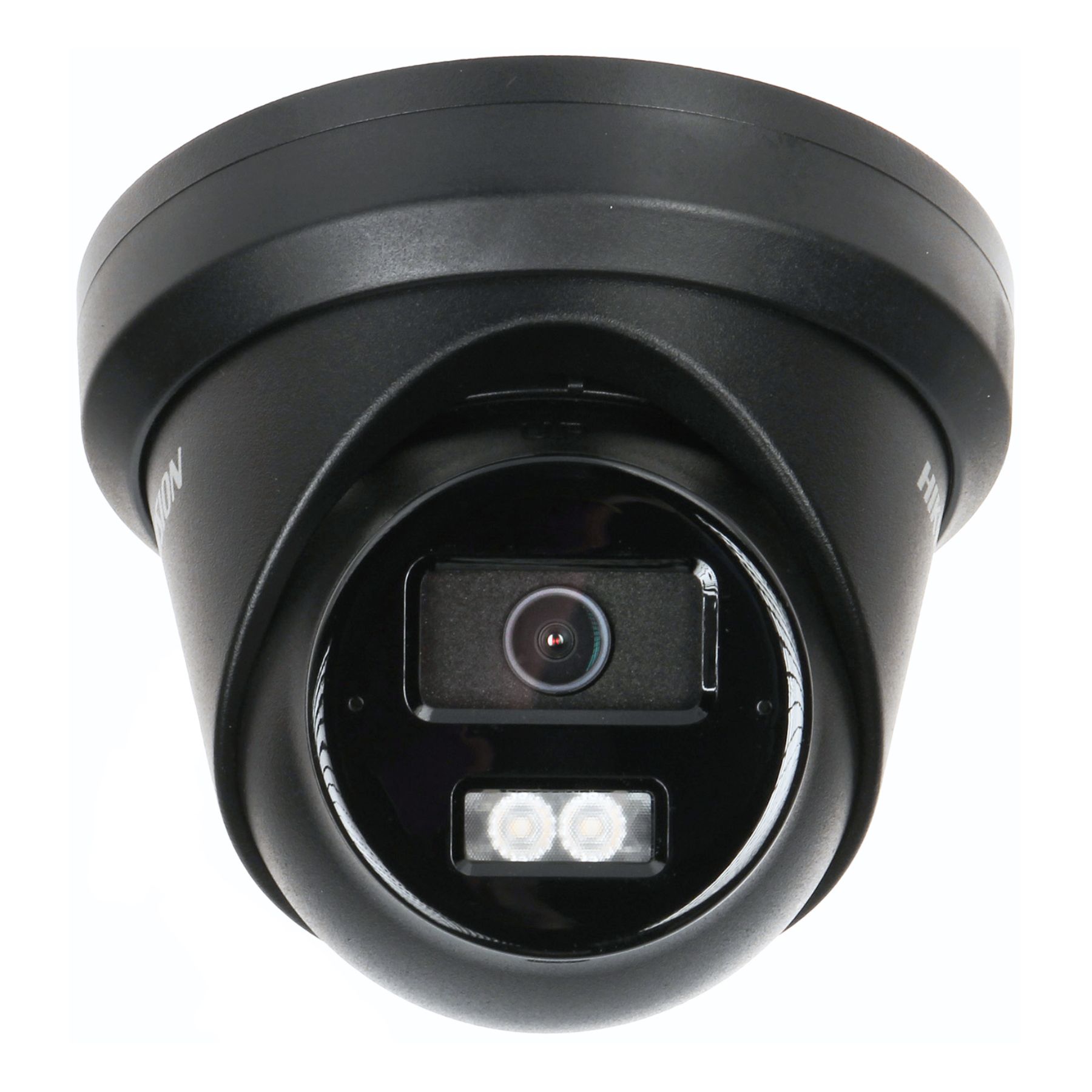 Hikvision DS-2CD2343G2-LI2U(2.8mm)(NEGRU) 4 MP cameră de rețea turret cu Acusense și iluminare hibridă inteligentă fixă