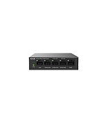 SWITCH Tenda PoE max 30W port, 5 porturi LAN/WAN Gigabit, carcasa metalica rackabil,  G0-5G-PoE  (timbru verde 2 lei)