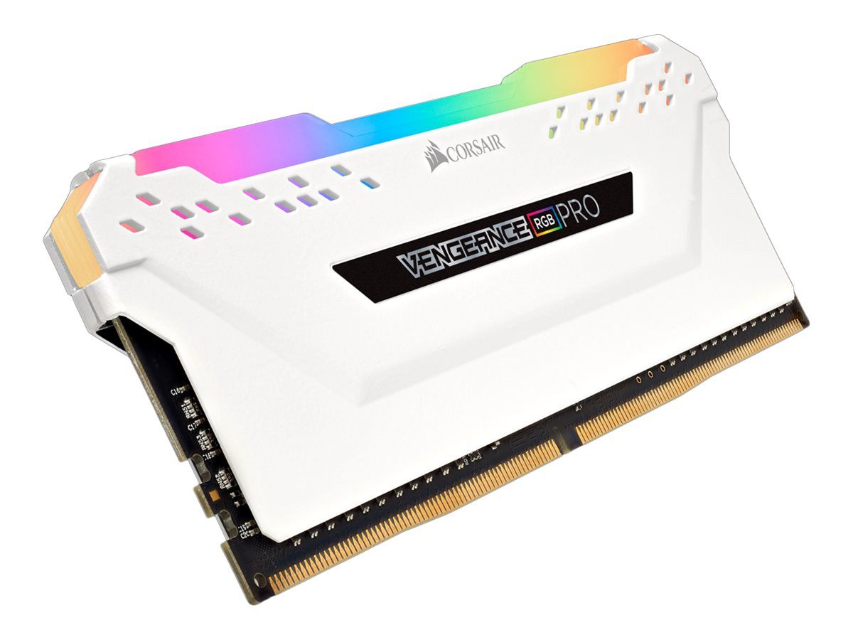 Corsair Vengeance RGB Pro CMW32GX4M2E3200C16W module de memorie 32 Giga Bites 2 x 16 Giga Bites DDR4
