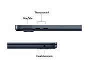 Laptop Apple MacBook Air MW133RO/A, 13.6 inch 2560 x 1664, Apple M4 10-Core (10 C / 10 T), 16 GB RAM, 512 GB SSD, Apple 10-core GPU, Mac OS, Midnight