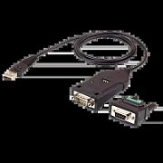 ATEN UC485 cabluri seriale Negru 1,2 m USB Tip-A DB-9