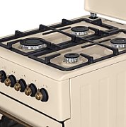 MPM MPM-56-KRM-14 Gas/electric cooker Cream