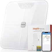 iHealth | Wireless Body Composition Scale | Nexus Pro | Maximum weight (capacity) 181 kg | Body Mass Index (BMI) measuring | Black