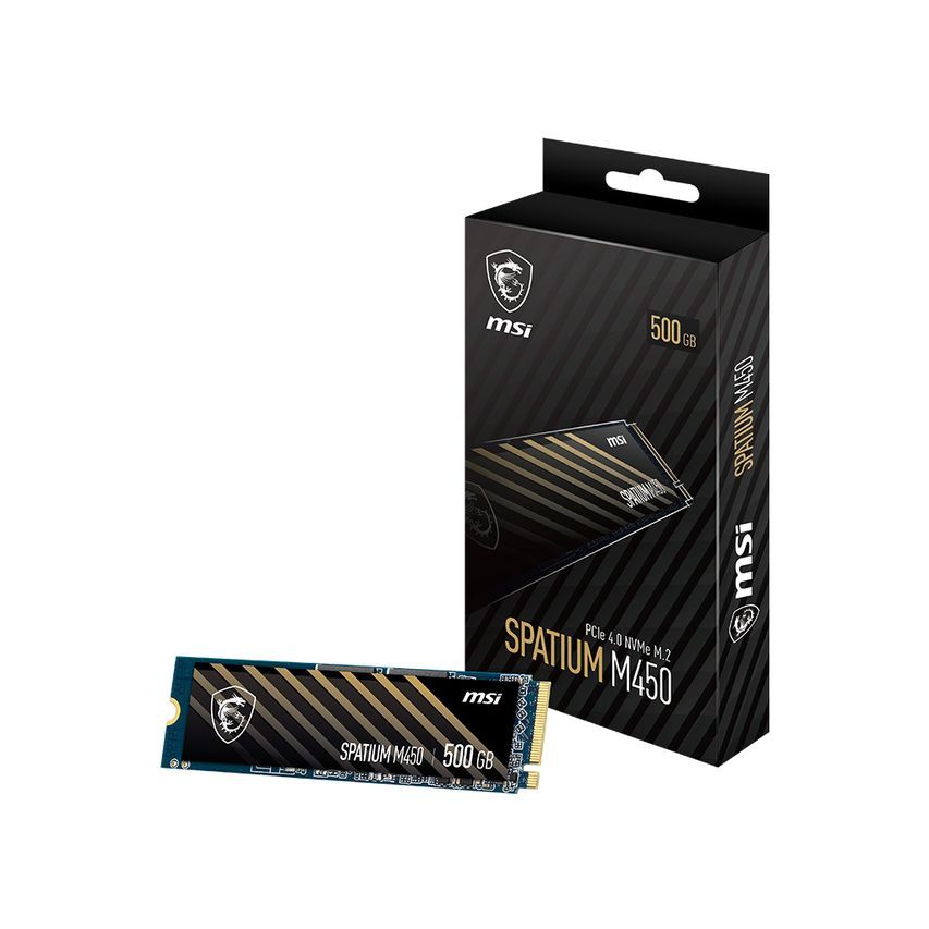 MSI SSD PCIe Gen4 M.2 NVMe 500GB MSI S78-440K380