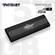 Patriot Memory Transporter Lite 512 GB USB Type-C 3.2 Gen 2 (3.1 Gen 2) (PTPL512GPECB) Black
