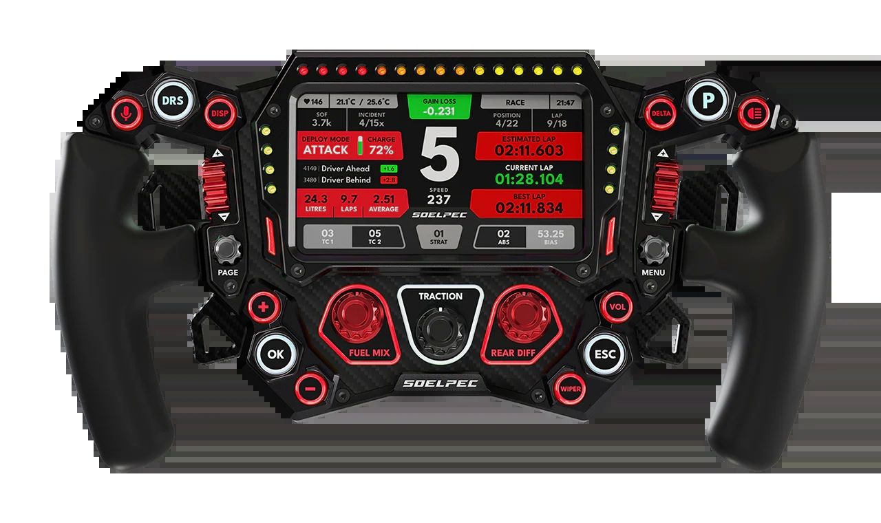 Steering Wheel SOELPEC Spectra XR - lava