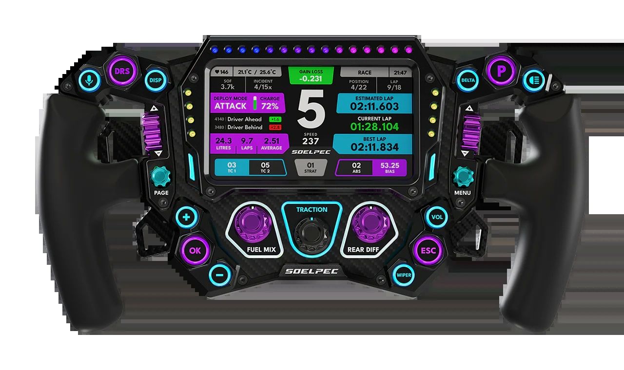 Spectra XR Arctic Steering Wheel